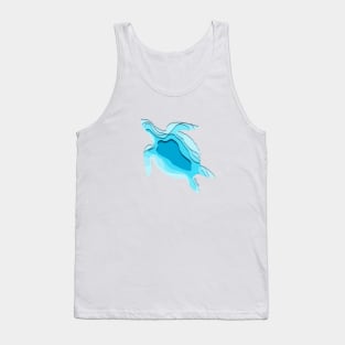 3d turtle Tank Top